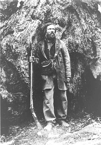 Galen Clark in Mariposa Grove