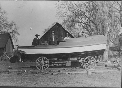 Kings River Boat made at Brooks Ranch