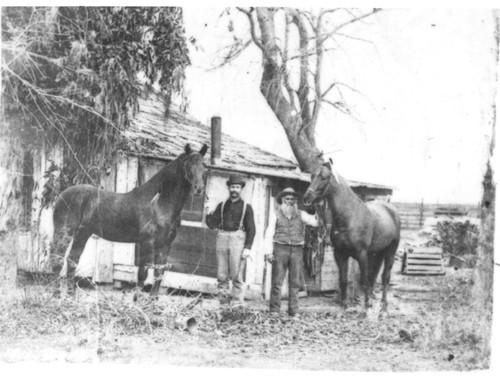 Maker of Hanford's First Fire Engine and Birthplace of First Person Born in Hanford