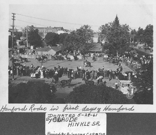 Rodeo in Hanford