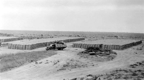 1935 barley harvest at Mouren Farm