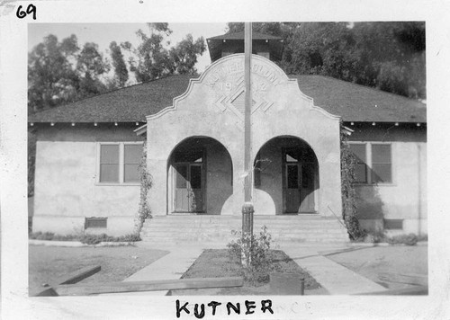 Kutner Colony Elementary School Clovis California