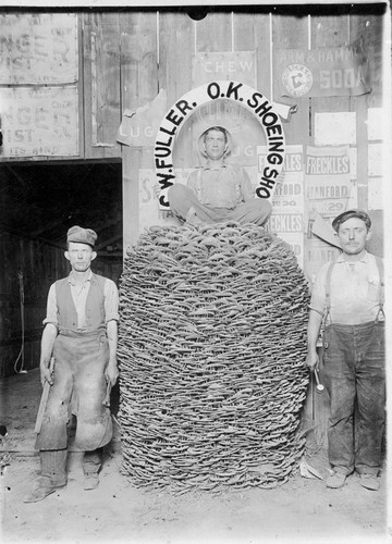 Charles W. Fuller's Blacksmith Shop, Hanford