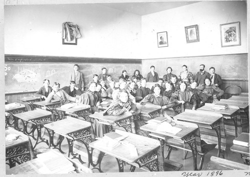 Grammar School Class in Kings County