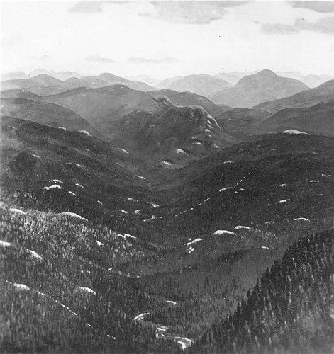 Mountain valley geologic stage, Yosemite