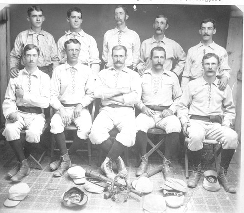 Hanford's First Baseball Team