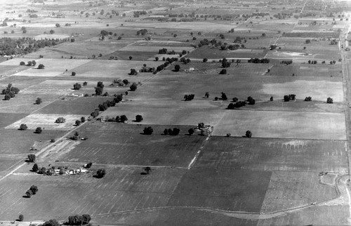 Serpa homestead aerial view