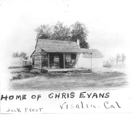 Home of Train Robber Chris Evans