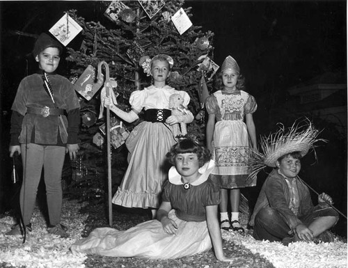 Christmas parade float