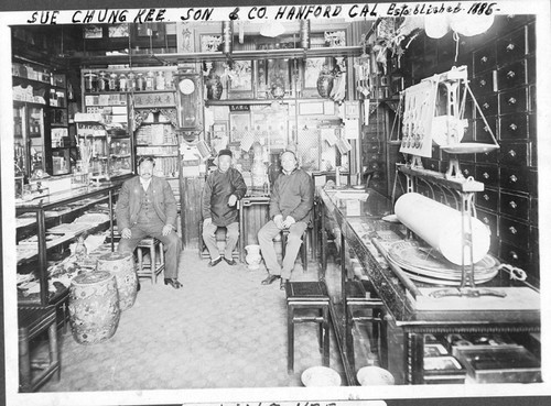 Sue Chung Kee Store in Hanford's China Alley