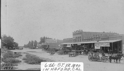 Sixth Street in Hanford