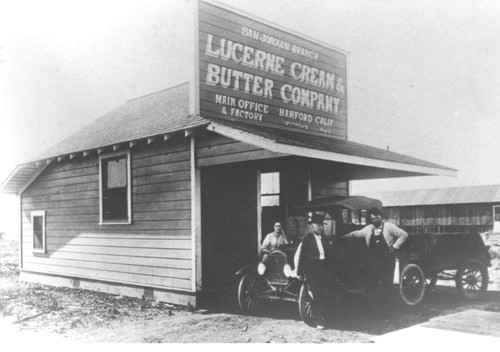 Lucerne Cream and Butter Company in Hanford