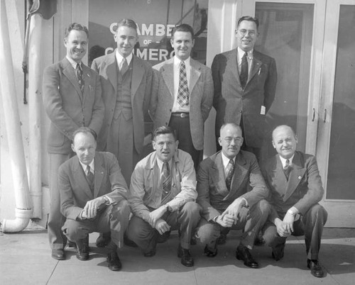 Coalinga Chamber of Commerce officers 1942