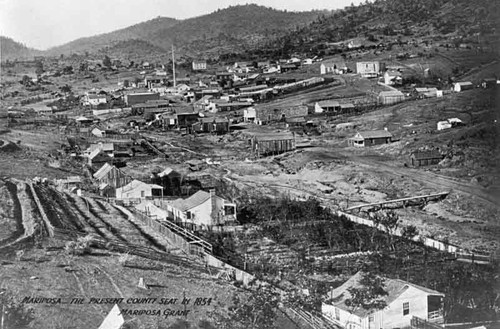 Mariposa, circa 1860