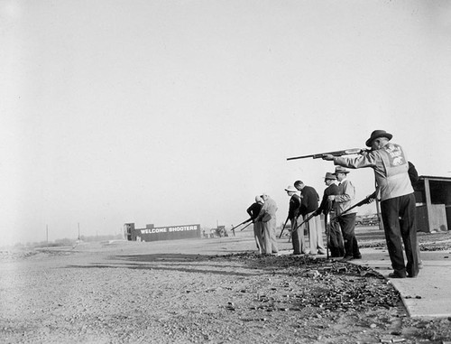 "Welcome Shooters" Visalia Gun Club 1948