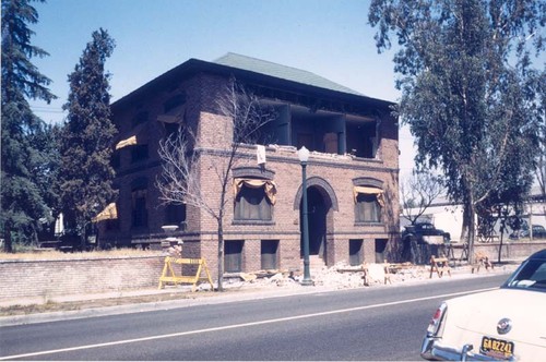 Damaged building