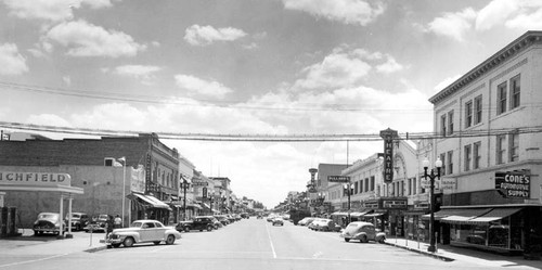 Main Street Porterville, California