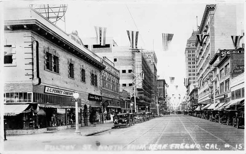 Fulton Street north from Kern Fresno California