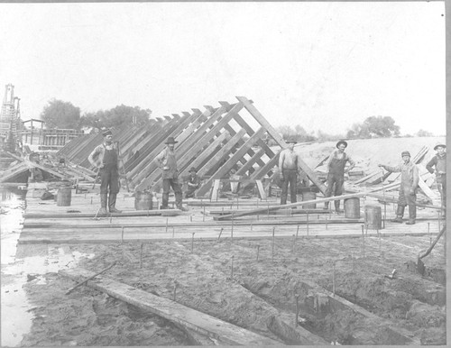Construction of Dam on People's Ditch in Kings County
