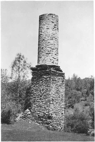 Rock chimney, French mill