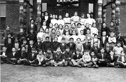 Morton Street School Class Picture