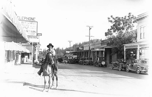 Charles Street, Mariposa, 1937