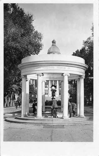 Anna Woodward Fountain Fresno California