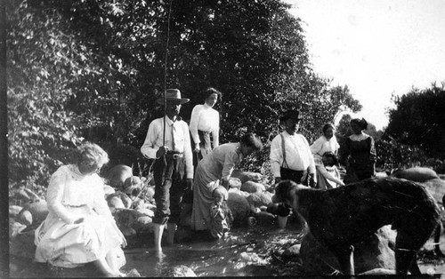 Van Emmon Family on the Tule River