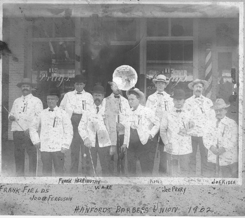 Hanford Barbers' Union Members