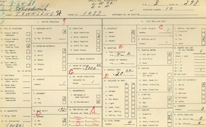 WPA household census for 1033 S TOWNSEND