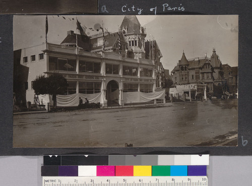 City of Paris. [Temporary location for City of Paris Dry Goods Co., Van Ness Ave.]