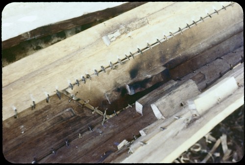 Woven canoe