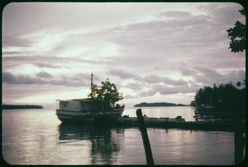 Docked boat