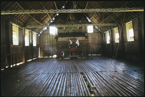 Christian Fellowship Church with altar