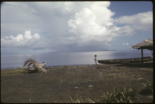 Woman with canoe