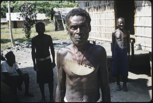 Man with necklace