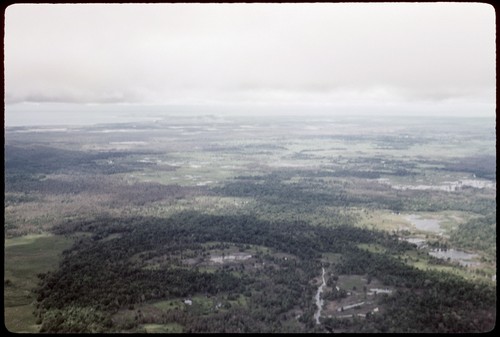 Aerial view of New Guinea