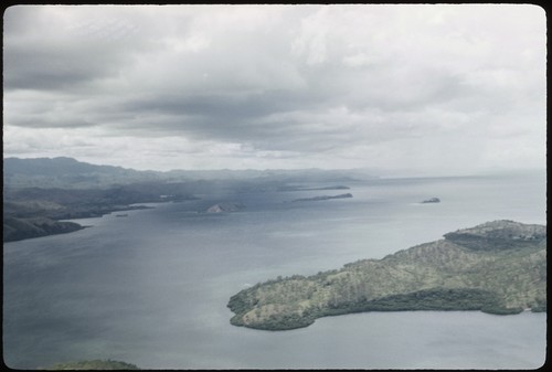 Aerial view of islands