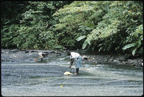 Men in creek