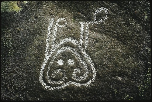 Rock drawing