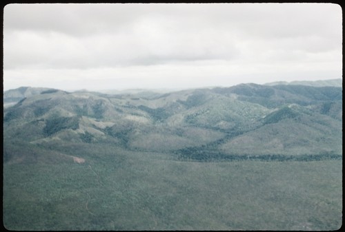 Aerial view of New Guinea