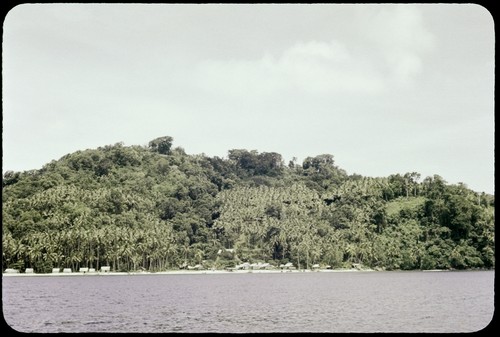 Distant view of Simbo island