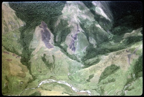 Aerial view of New Guinea