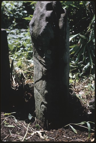 Grave carving