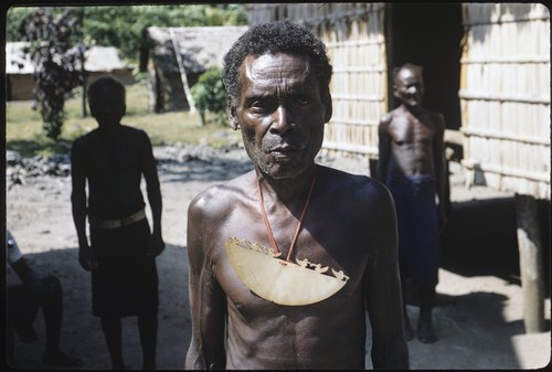 Man with necklace