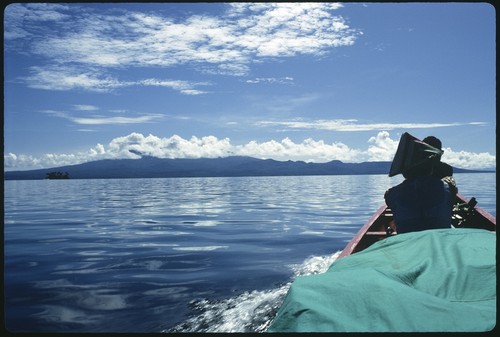 Men on canoe