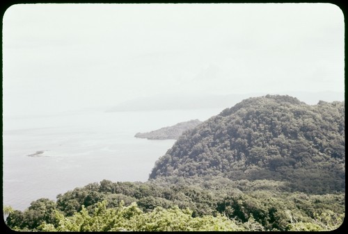 Aerial view of Simbo island