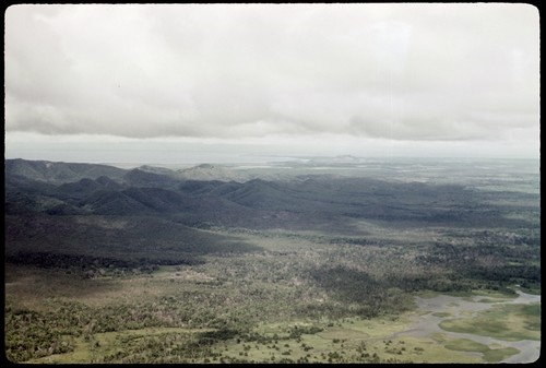 Aerial view of New Guinea