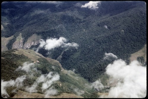 Aerial view of New Guinea