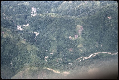 Aerial view of New Guinea